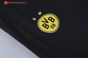 Survetement Borussia Dortmund 2017 2018 Noir Marine Pas Cher