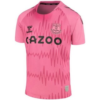 Thailande Maillot Everton Exterieur Gardien 2020 2021 Rose Pas Cher