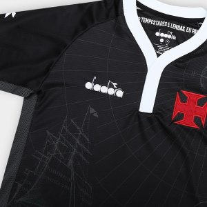 Maillot Vasco da Gama Third 2018 2019 Noir Pas Cher