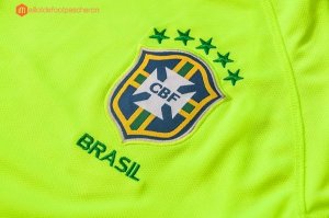 Entrainement Brésil Ensemble Complet 2017 Vert Pas Cher