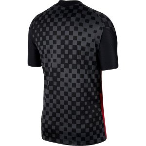 Thailande Maillot Croatie Exterieur 2020 Noir Pas Cher