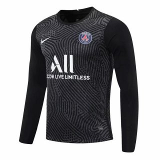 Maillot Paris Saint Germain ML Gardien 2020 2021 Noir Pas Cher Maillot Paris Saint Germain ML Gardien 2020 2021 Noir Pas Cher