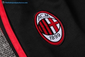 Polo AC Milan Ensemble Complet 2017 2018 Rouge Pas Cher