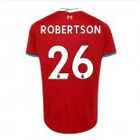Maillot Liverpool NO.26 Robertson Domicile 2020 2021 Rouge Pas Cher