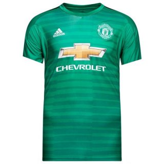 Maillot Manchester United Gardien 2018 2019 Vert Pas Cher