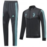 Survetement Juventus 2019 2020 Gris Marine Pas Cher