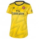 Maillot Arsenal Exterieur Femme 2019 2020 Jaune Pas Cher