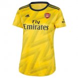 Maillot Arsenal Exterieur Femme 2019 2020 Jaune Pas Cher