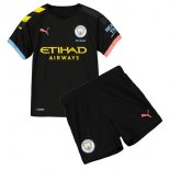 Maillot Manchester City Exterieur Enfant 2019 2020 Noir Pas Cher