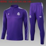 Enfant Sweatshirt Real Madrid 2025 2026 Purpura 5