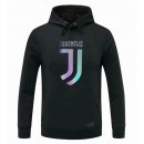 Sweat Shirt Capuche Juventus 2020 2021 Noir Pas Cher