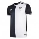 Maillot Fulham 140th Noir Blanc Pas Cher