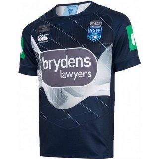 Maillot Entrainement NSW Blues 2018 Bleu Pas Cher