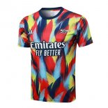 Maillot Entrainement Arsenal 2025 2026 Bleu Rouge 3