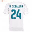 Maillot Real Madrid Domicile D.Ceballos 2017 2018 Pas Cher