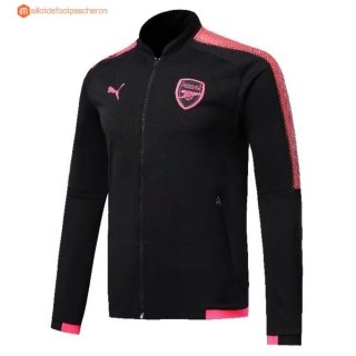 Veste Arsenal 2017 2018 Noir Rose Pas Cher Veste Arsenal 2017 2018 Noir Rose Pas Cher