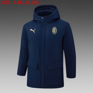 Doudoune AC Milan 2024 2025 Bleu 2 Doudoune AC Milan 2024 2025 Bleu 2