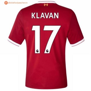 Maillot Liverpool Domicile Klavan 2017 2018 Pas Cher Maillot Liverpool Domicile Klavan 2017 2018 Pas Cher