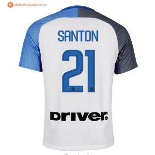 Maillot Inter Exterieur Santon 2017 2018 Pas Cher Maillot Inter Exterieur Santon 2017 2018 Pas Cher