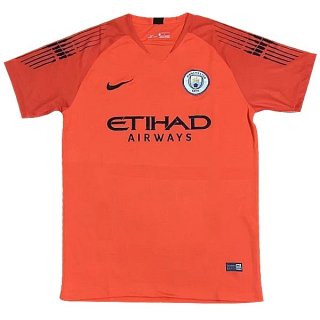 Maillot Manchester City Gardien 2018 2019 Orange Pas Cher Maillot Manchester City Gardien 2018 2019 Orange Pas Cher