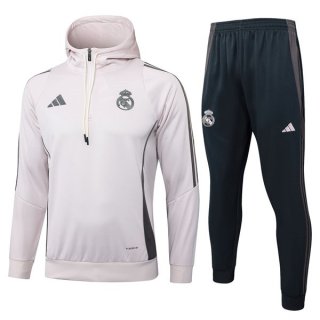 Survetement Capuche Real Madrid 2025 2026 Rose Survetement Capuche Real Madrid 2025 2026 Rose