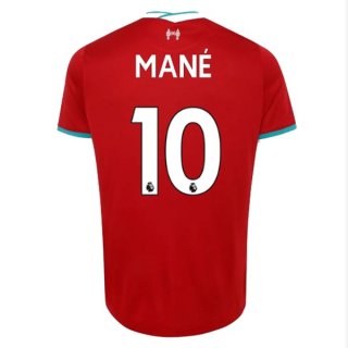 Maillot Liverpool NO.10 Mane Domicile 2020 2021 Rouge Pas Cher Maillot Liverpool NO.10 Mane Domicile 2020 2021 Rouge Pas Cher