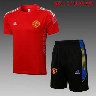 Entrainement Manchester United Ensemble Complet 2022 Rouge Noir 1 Entrainement Manchester United Ensemble Complet 2022 Rouge Noir 1