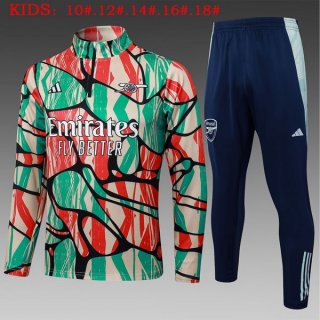 Enfant Training Arsenal 2025 2026 Vert Rouge