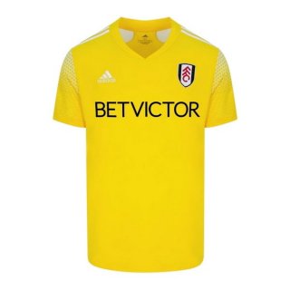 Thailande Maillot Fulham Exterieur 2020 2021 Jaune Pas Cher