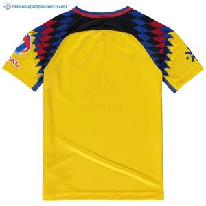 Maillot Club América Third Enfant 2017 2018 Jaune Pas Cher