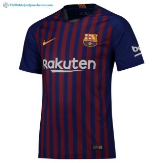 Maillot Barcelona Domicile 2018 2019 Bleu Rouge Pas Cher