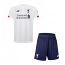 Maillot Liverpool Exterieur Enfant 2019 2020 Blanc Pas Cher