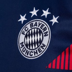 Maillot Entrainement Bayern Munich 2018 2019 Bleu Pas Cher