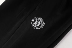 Survetement Manchester United 2019 2020 Negro Blanc Pas Cher