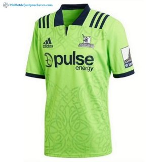 Maillot Rugby Highlanders Exterieur 2018 Vert Pas Cher Maillot Rugby Highlanders Exterieur 2018 Vert Pas Cher