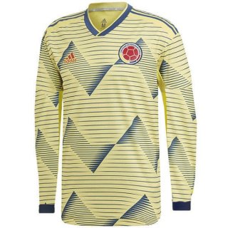 Maillot Columbia Domicile ML 2019 Jaune Pas Cher Maillot Columbia Domicile ML 2019 Jaune Pas Cher