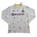 Thailande Maillot Borussia Dortmund Third ML 2020 2021 Blanc Pas Cher