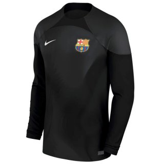 Thailande Maillot Barcelona Gardien 2022 2023 Noir Thailande Maillot Barcelona Gardien 2022 2023 Noir