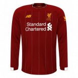 Maillot Liverpool Domicile ML 2019 2020 Rouge Pas Cher