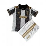 Maillot Juventus Spécial Enfant 2021 2022 Gris Blanc Pas Cher