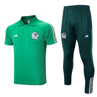 Polo Mexique Ensemble Complet 2023 2024 Vert Polo Mexique Ensemble Complet 2023 2024 Vert