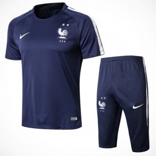 Entrainement France Ensemble Complet 2018 Bleu Marine Pas Cher Entrainement France Ensemble Complet 2018 Bleu Marine Pas Cher