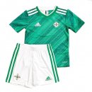 Maillot Irlande Del Norte Domicile Enfant 2020 Vert Pas Cher