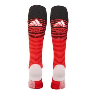 Chaussette Manchester United Domicile 2018 2019 Rouge Pas Cher