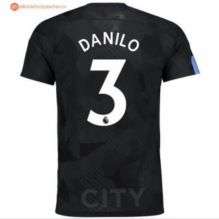 Maillot Manchester City Third Danilo 2017 2018 Pas Cher