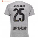 Maillot Borussia Dortmund Third Sokratis 2017 2018 Pas Cher