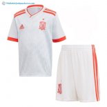 Maillot Espagne Exterieur Enfant 2018 Blanc Pas Cher