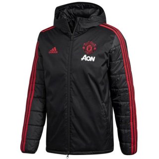 Veste Vers Le Bas Manchester United 2019 2020 Noir Pas Cher