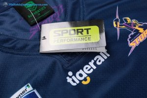 Maillot Rugby Melbourne Storm Auckland 9's 2017 2018 Bleu Pas Cher