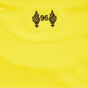 Maillot Liverpool Domicile ML Gardien 2018 2019 Jaune Pas Cher